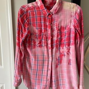 Distressed Dolly Parton Blouse